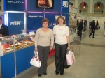 Наши доктора Сагирова Р.Г и Котенёва М.Н на международной  выставке «Дентал-Экспо», г. Москва.?>